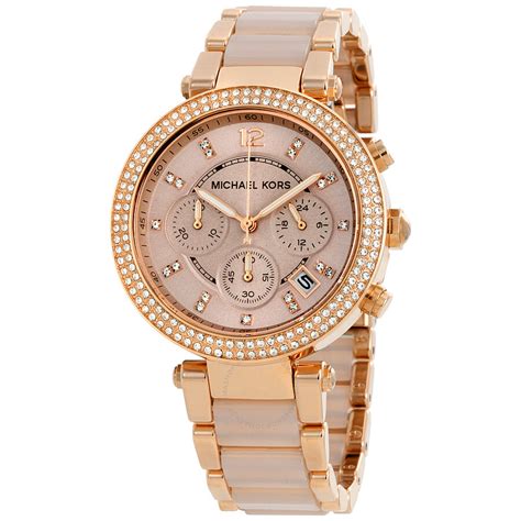 michael kors chronograph mk5896|mk parker watch.